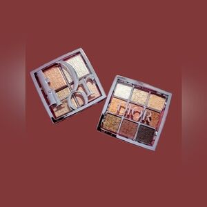 Dior BACKSTAGE(2)Set Eyeshadow Palettes - Luxurious Gold, Peach + Brown Tones 🍑